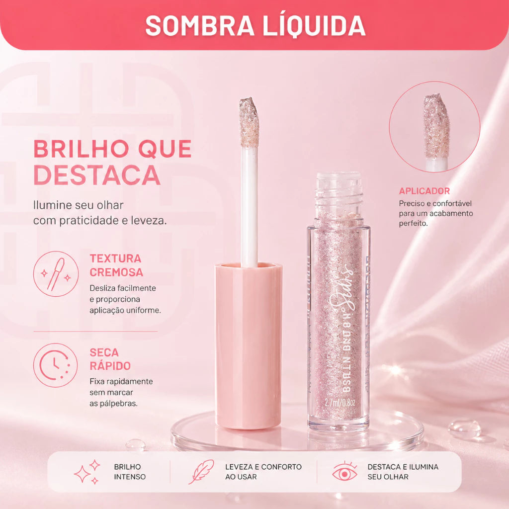 Sombra Líquida Eyeshadow Stars Ana Hickmann
