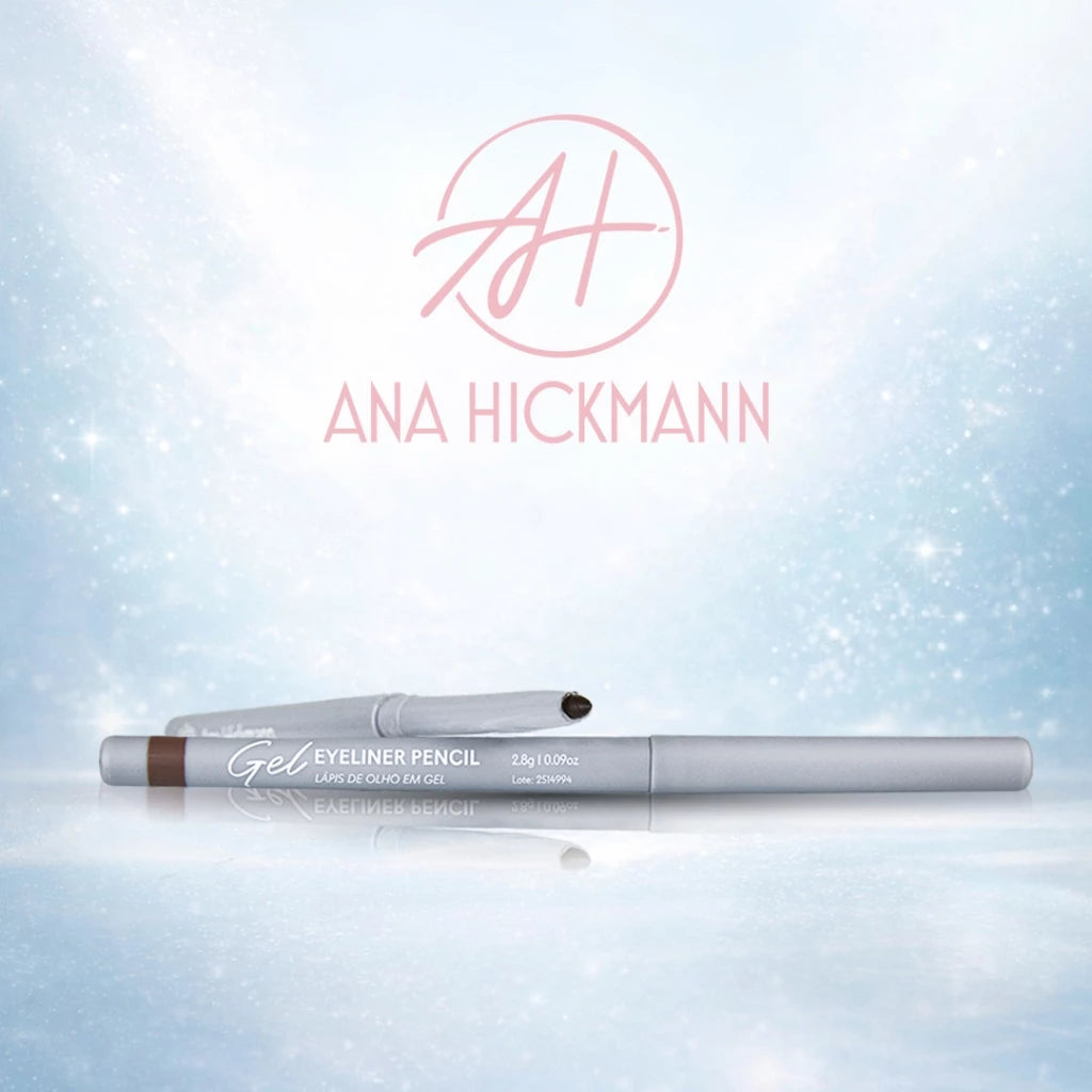 Lápis Para Olhos Marrom Gel Eyeliner Ana Hickmann