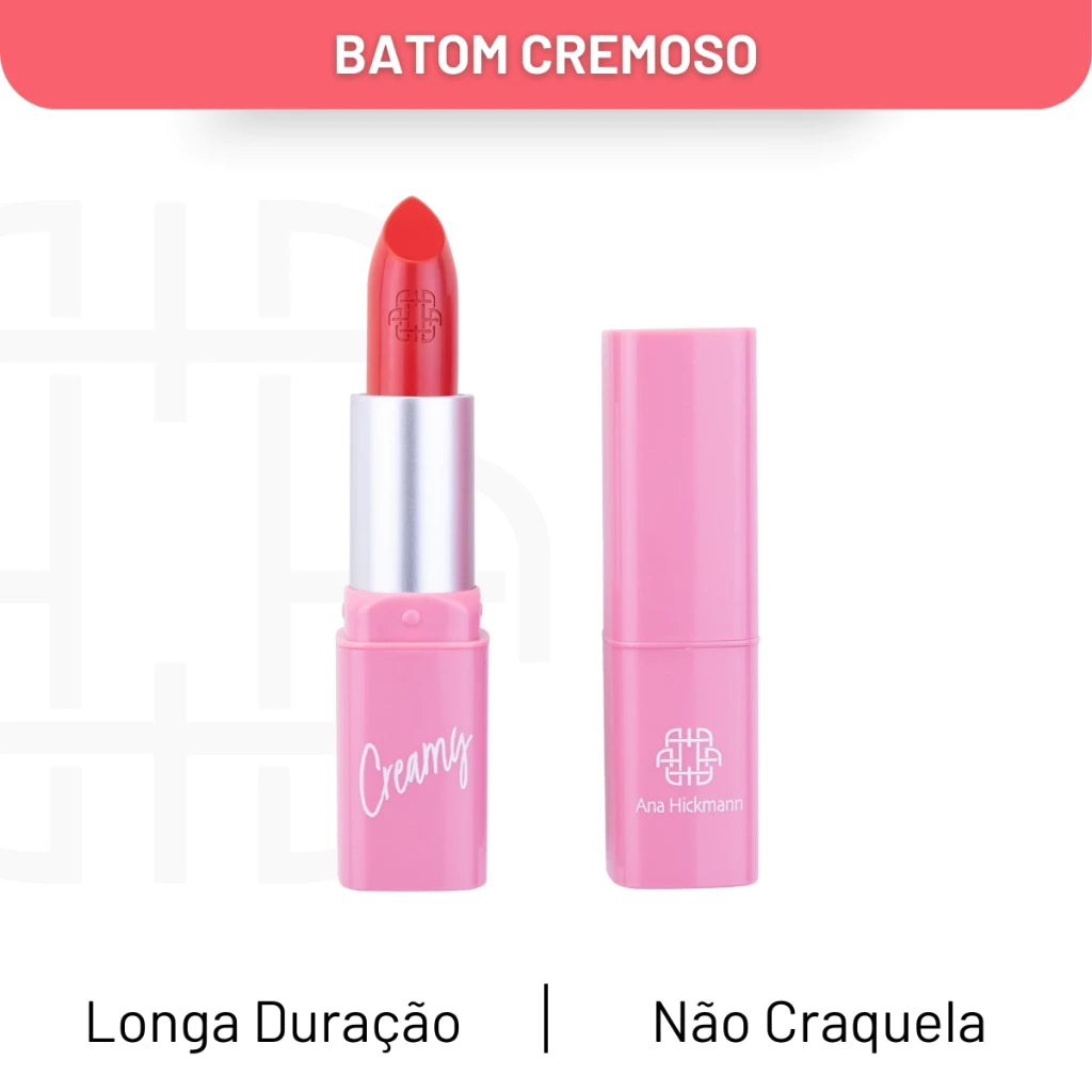 Batom Cremoso Ana Com Vitamina E Creamy Lipstick Ana Hickmann