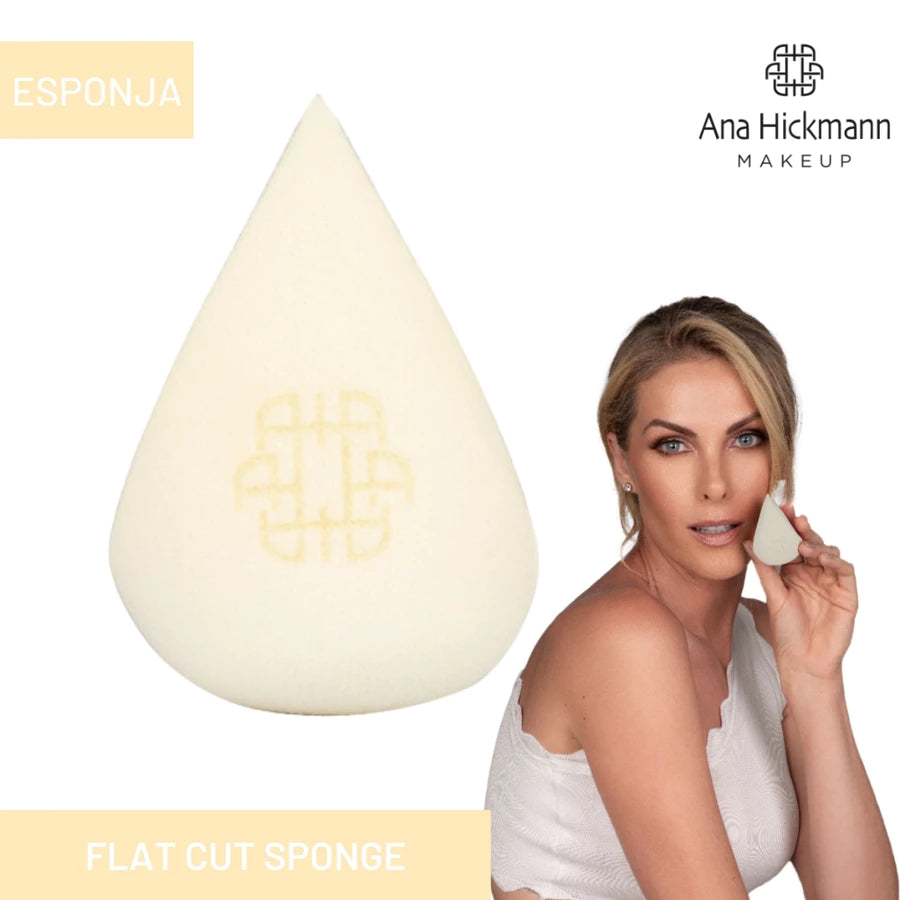 Esponja de Maquiagem Flat Cut Ana Hickmann