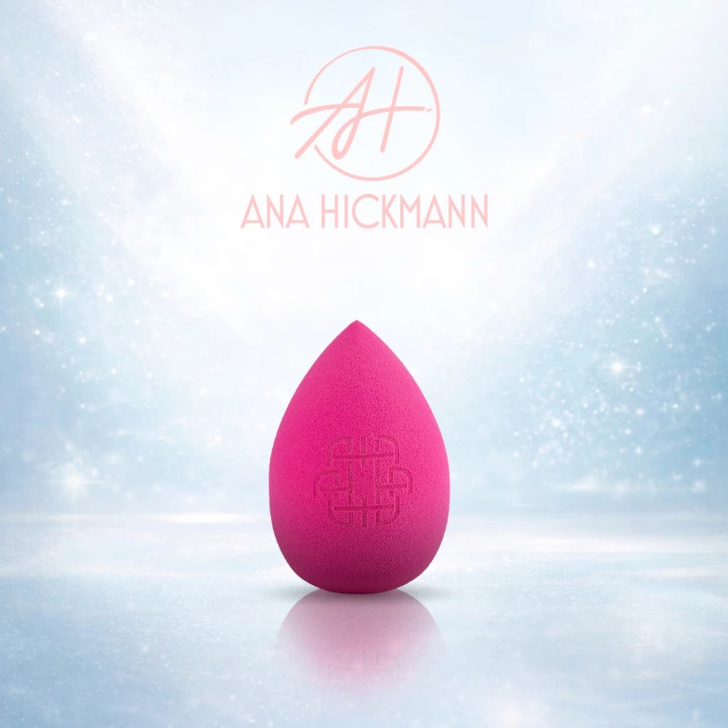 Esponja de Maquiagem Rosa Pink Padrão Ana Hickmann