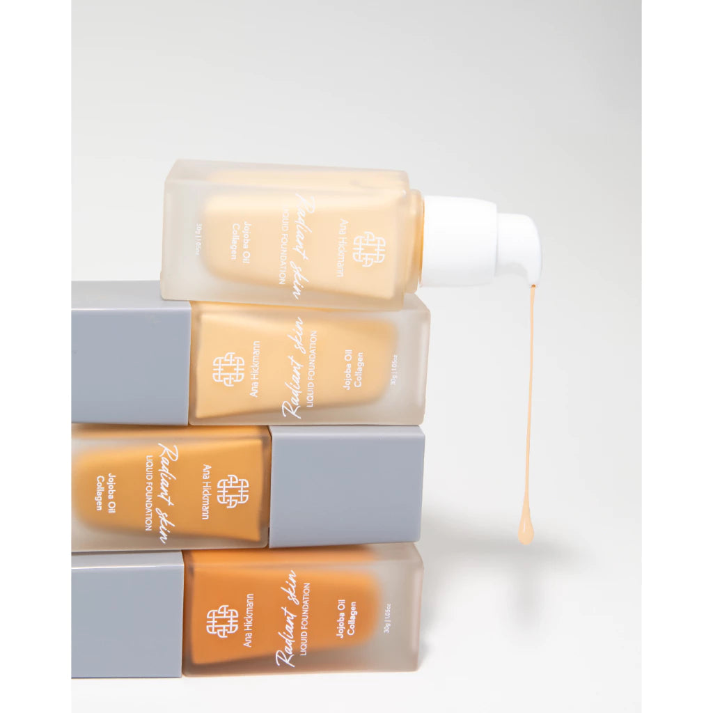 Base Liquida Radiant Skin Cobertura Média Foudation Ana Hickmann