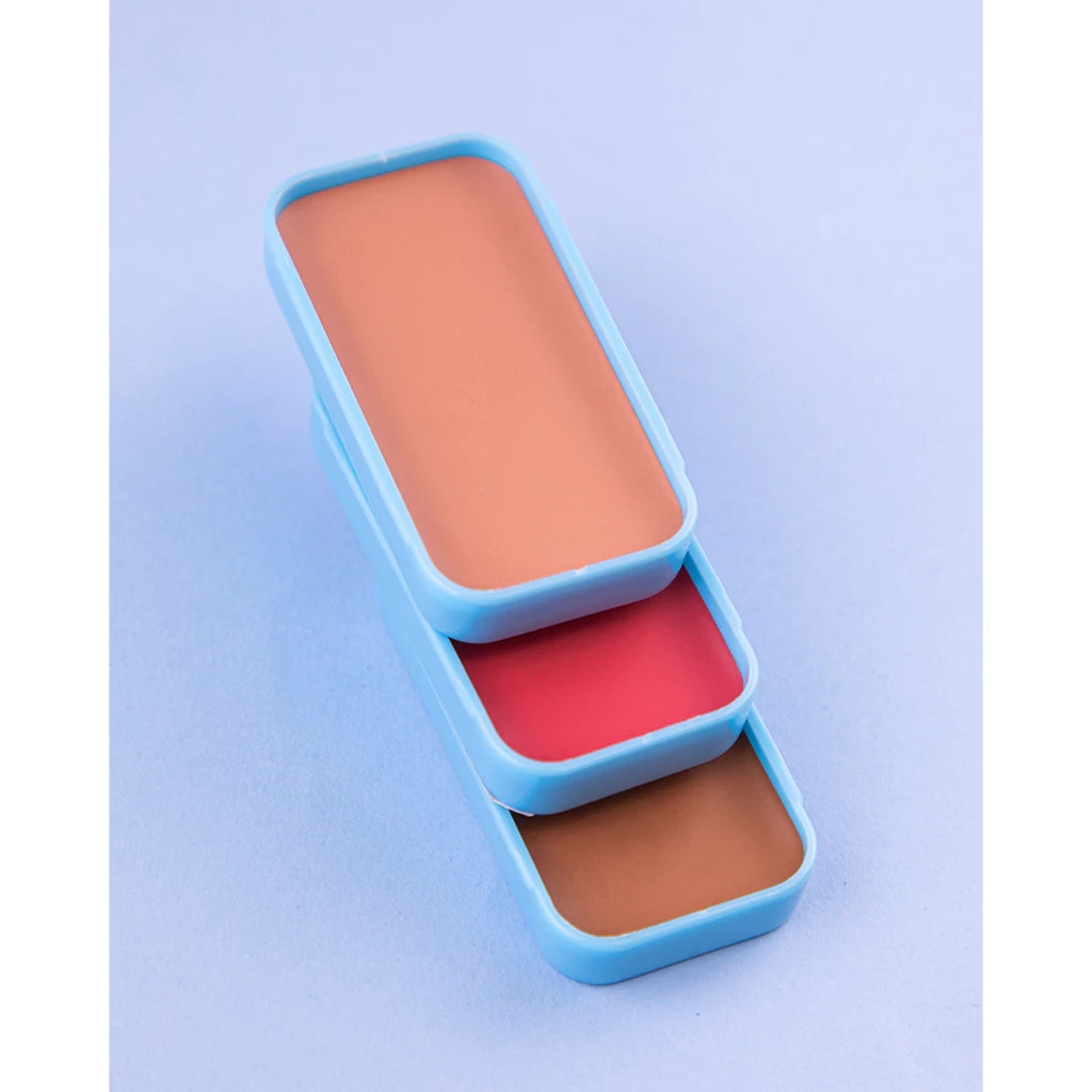 Faz Tudo Multifuncional 3 em 1 Blush Contorno Sombra Batom Fast Glam Ana Hickmann