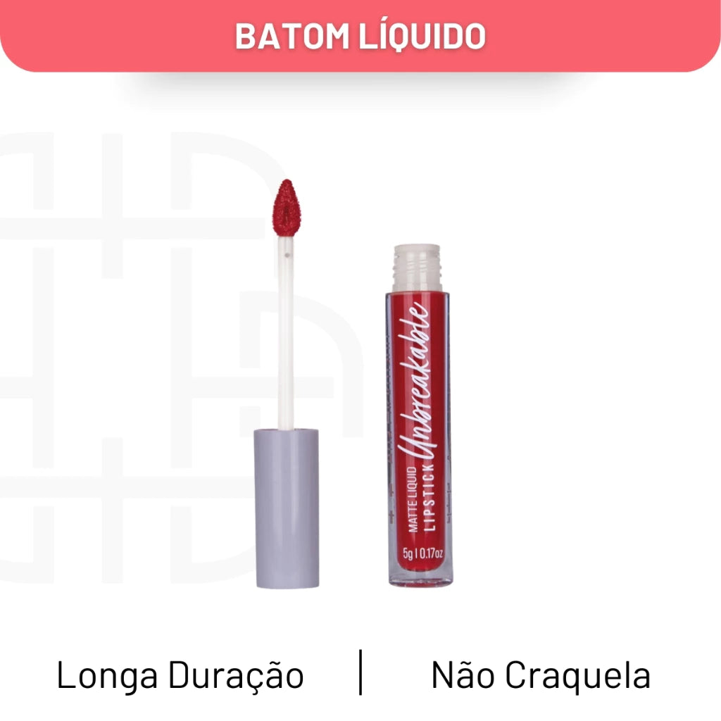Batom Liquido Matte Thais Lipstick Ana Hickmann