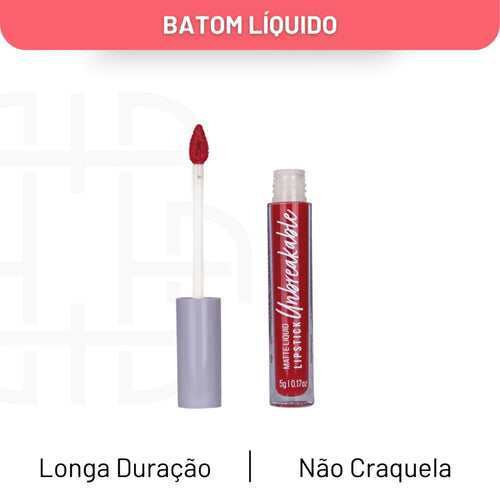 Batom Liquido Matte Thais Lipstick Ana Hickmann