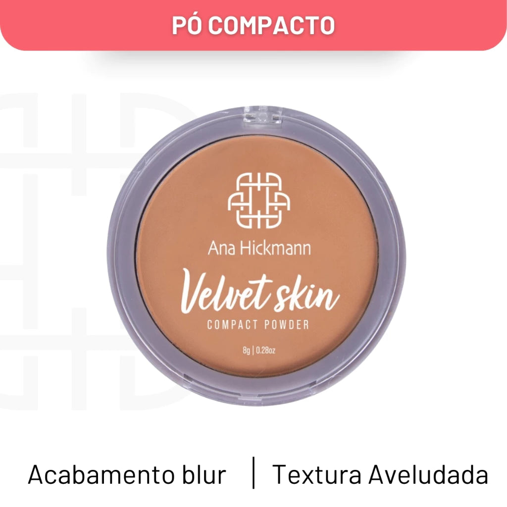 Pó Compacto CP50 - Compact Powder Velvet Skin Ana Hickmann