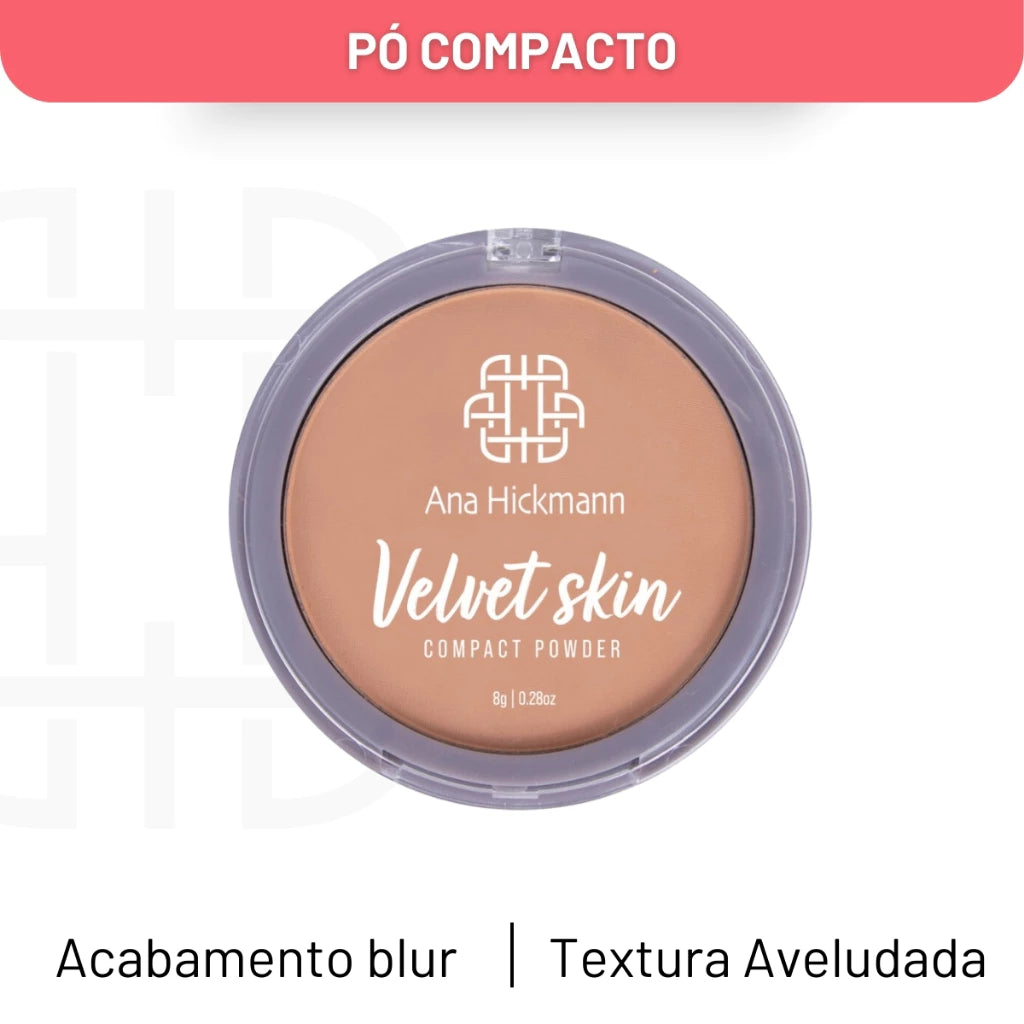 Pó Compacto CP40 - Compact Powder Velvet Skin Ana Hickmann
