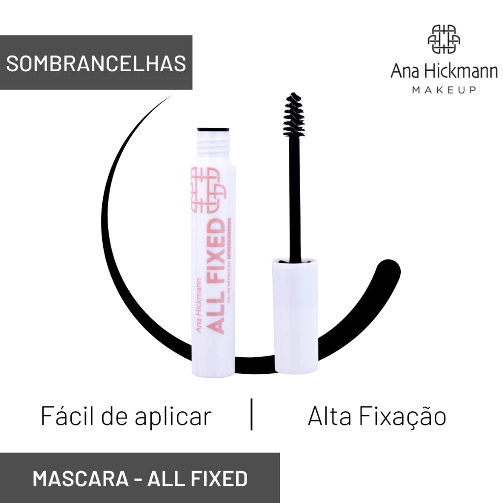 Gel de Definição Para Sobrancelhas Incolor All Fixed Ana Hickmann