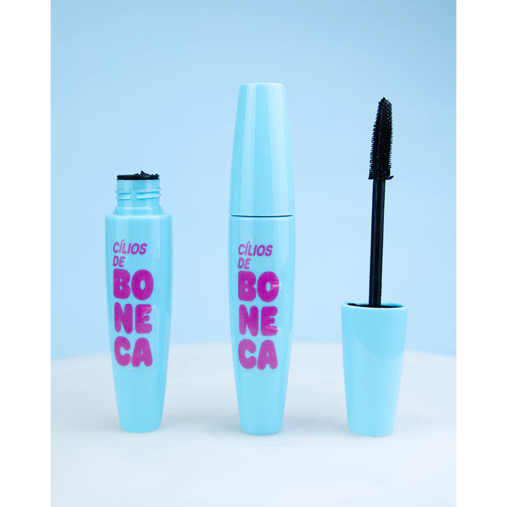 Máscara de Cílios Cílios de Boneca Efeito Volume e Definição Fast Glam Ana Hickmann