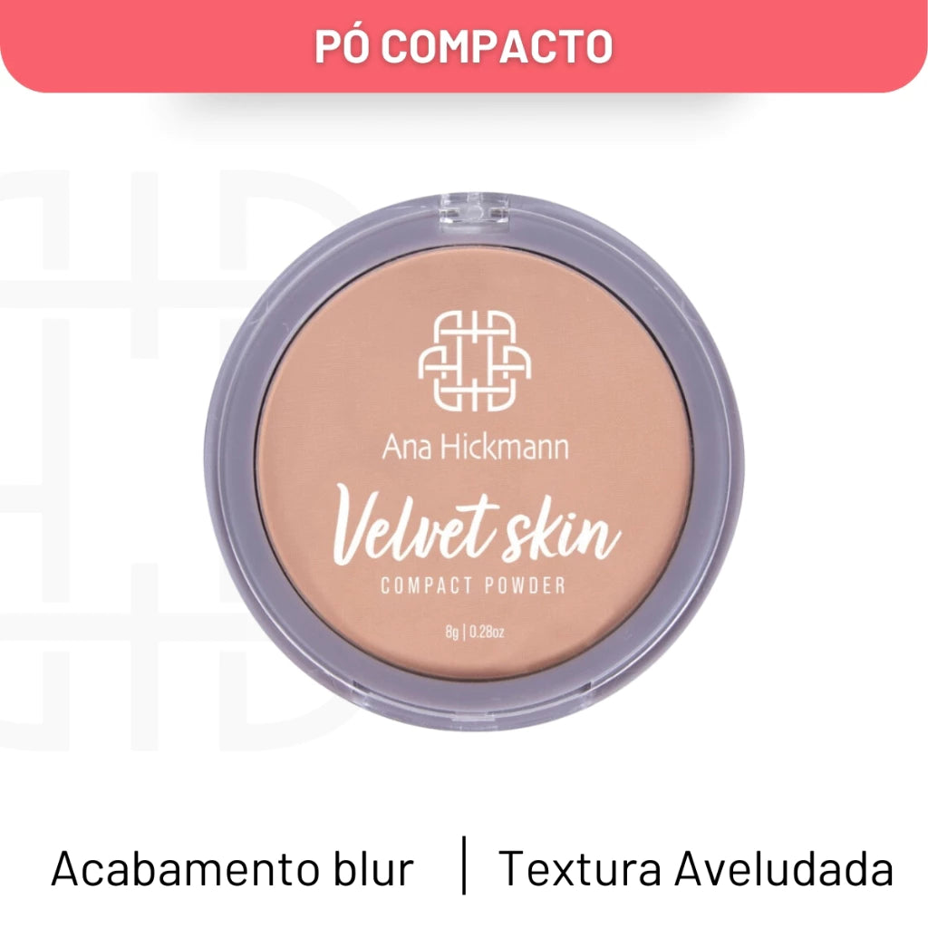 Pó Compacto CP20 - Compact Powder Velvet Skin Ana Hickmann