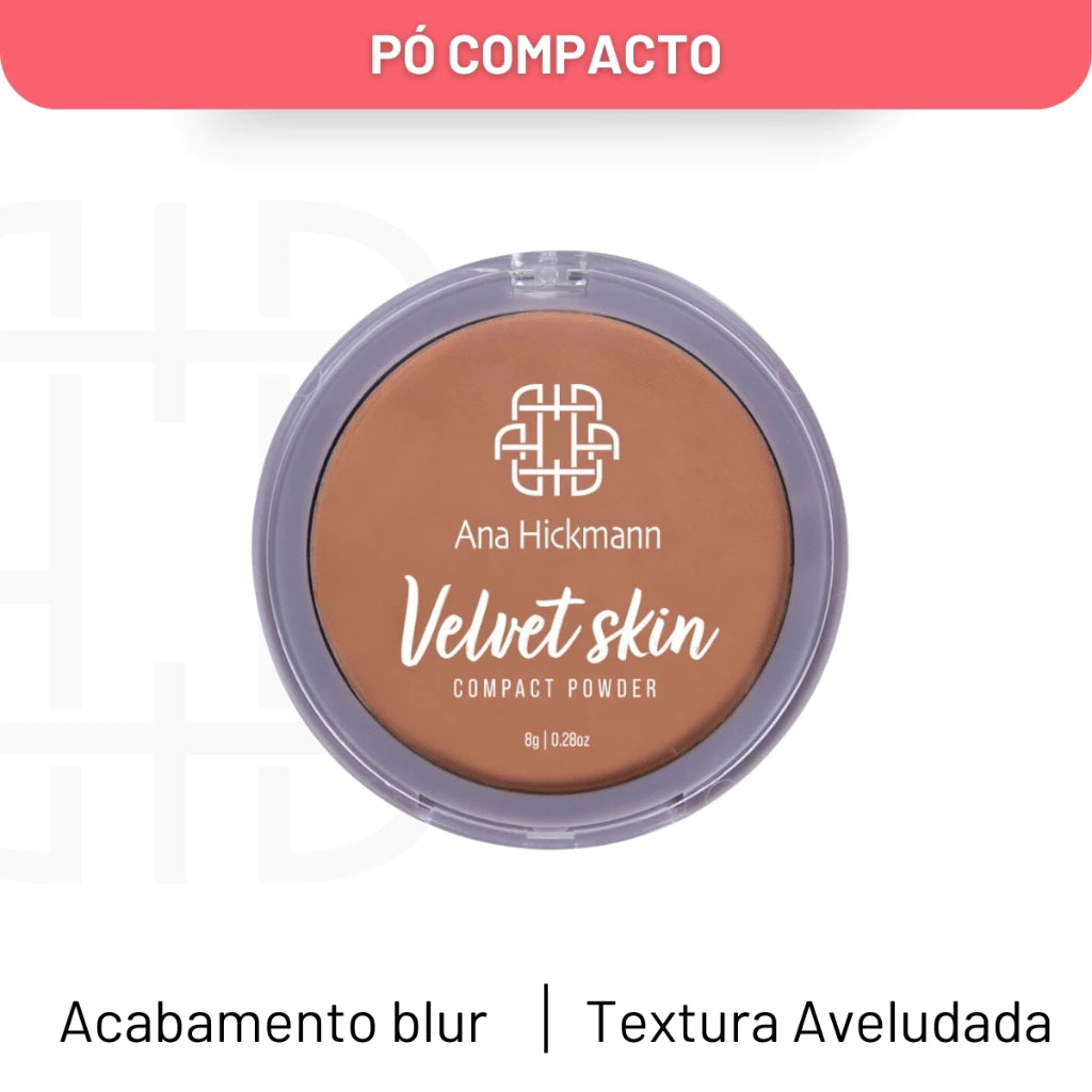 Pó Compacto CP60 - Compact Powder Velvet Skin Ana Hickmann