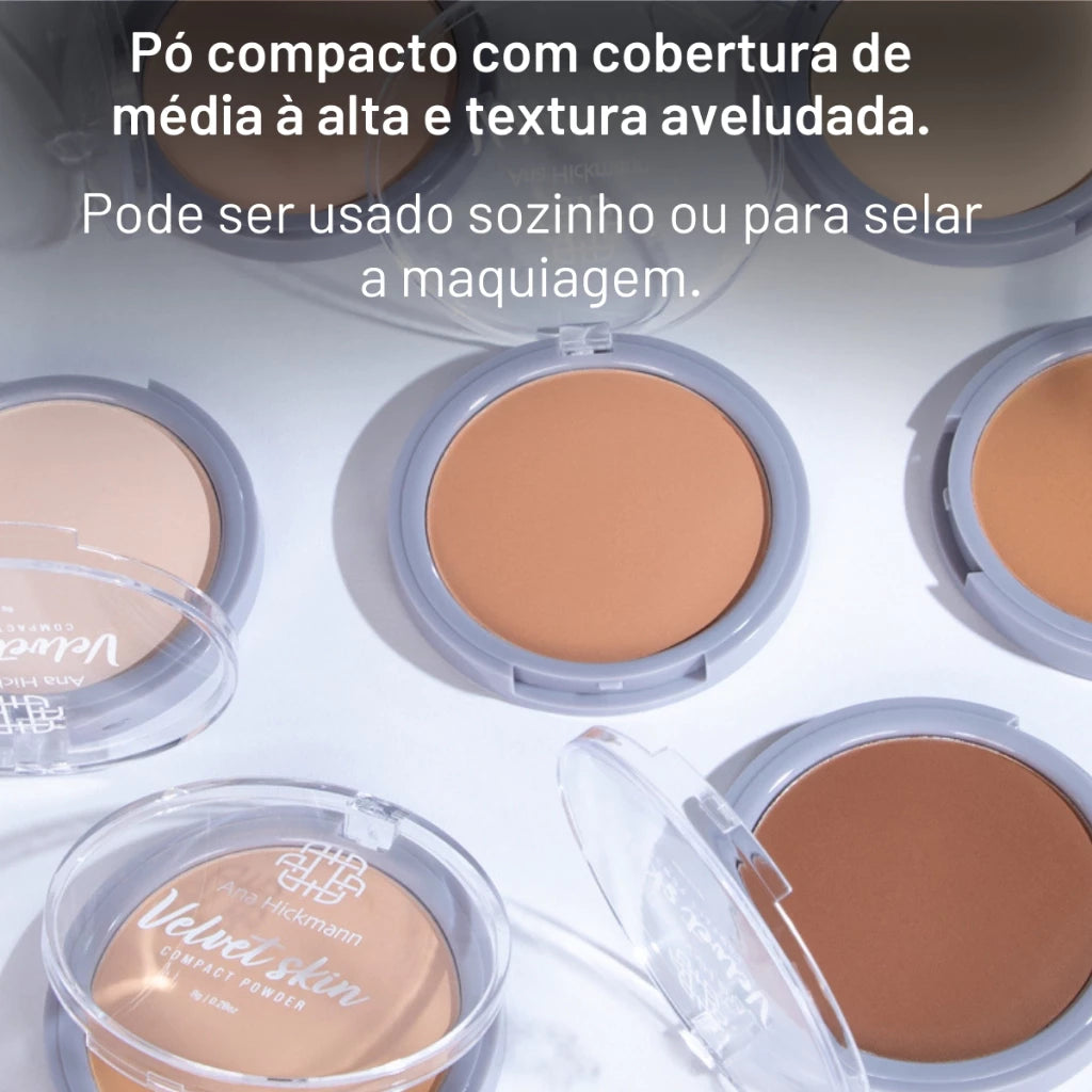 Pó Compacto CP30 Velvet Skin Ana Hickmann