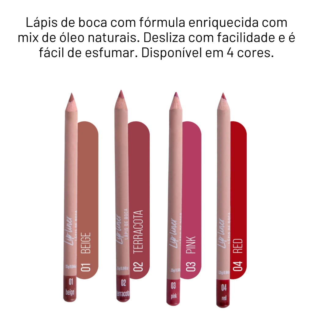 Lapis Contorno para Boca Vegano Bege Ana Hickmann