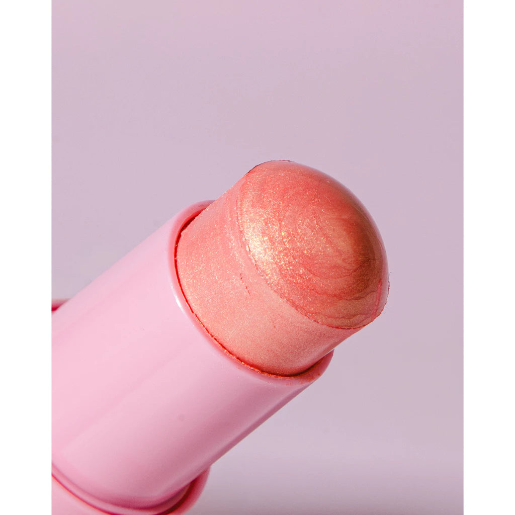 Blush em Bastão Stick Brigitte ou Carmen Vegano Ana Hickmann