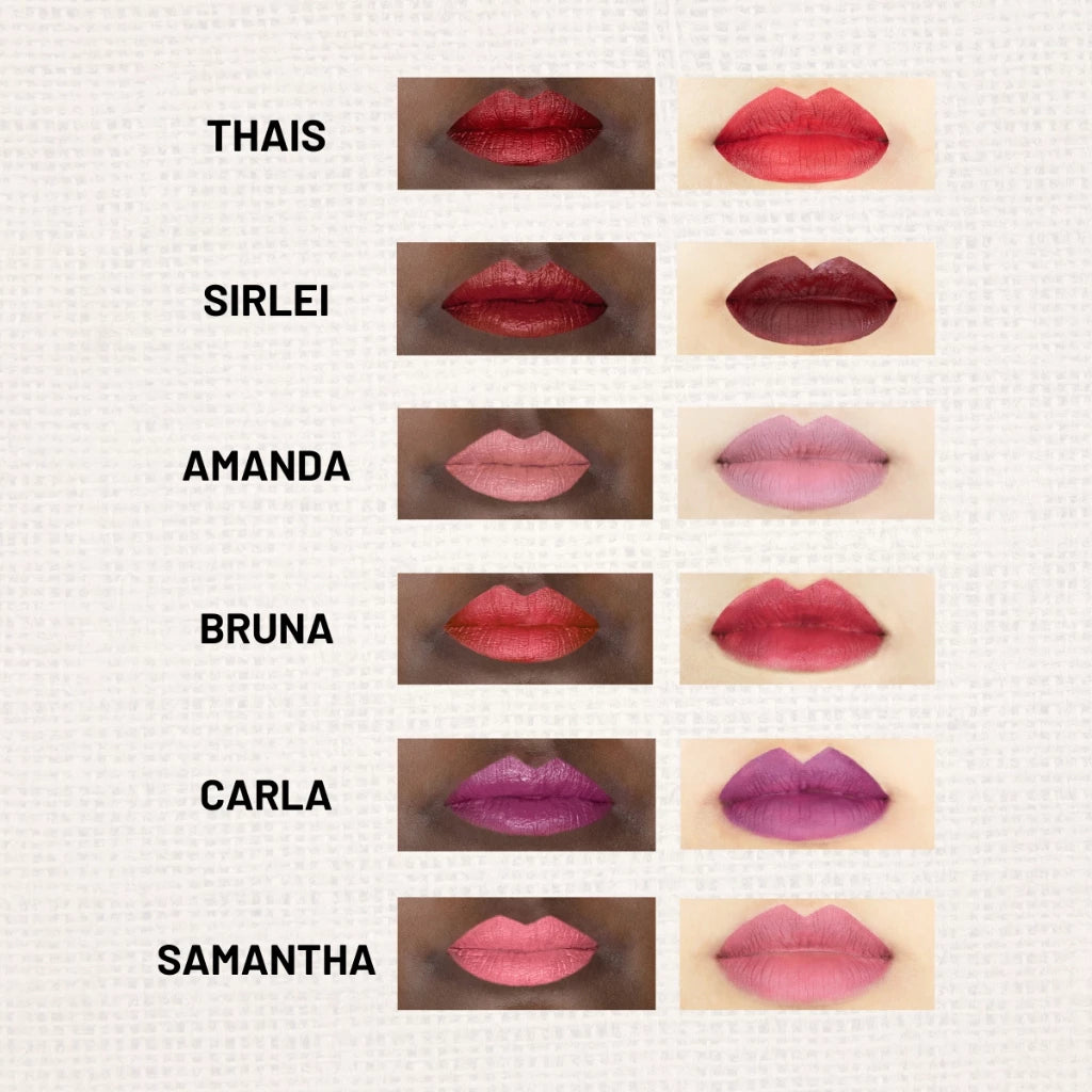 Batom Liquido Matte Unbreakable Sirlei Lipstick Ana Hickmann