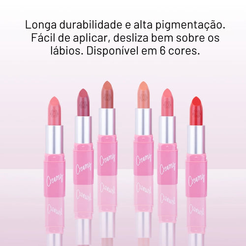 Batom Creamy Lipstick Anne Ana Hickmann