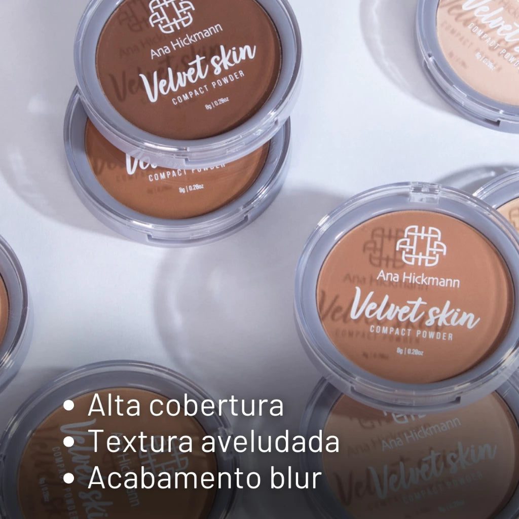 Pó Compacto CP50 - Compact Powder Velvet Skin Ana Hickmann