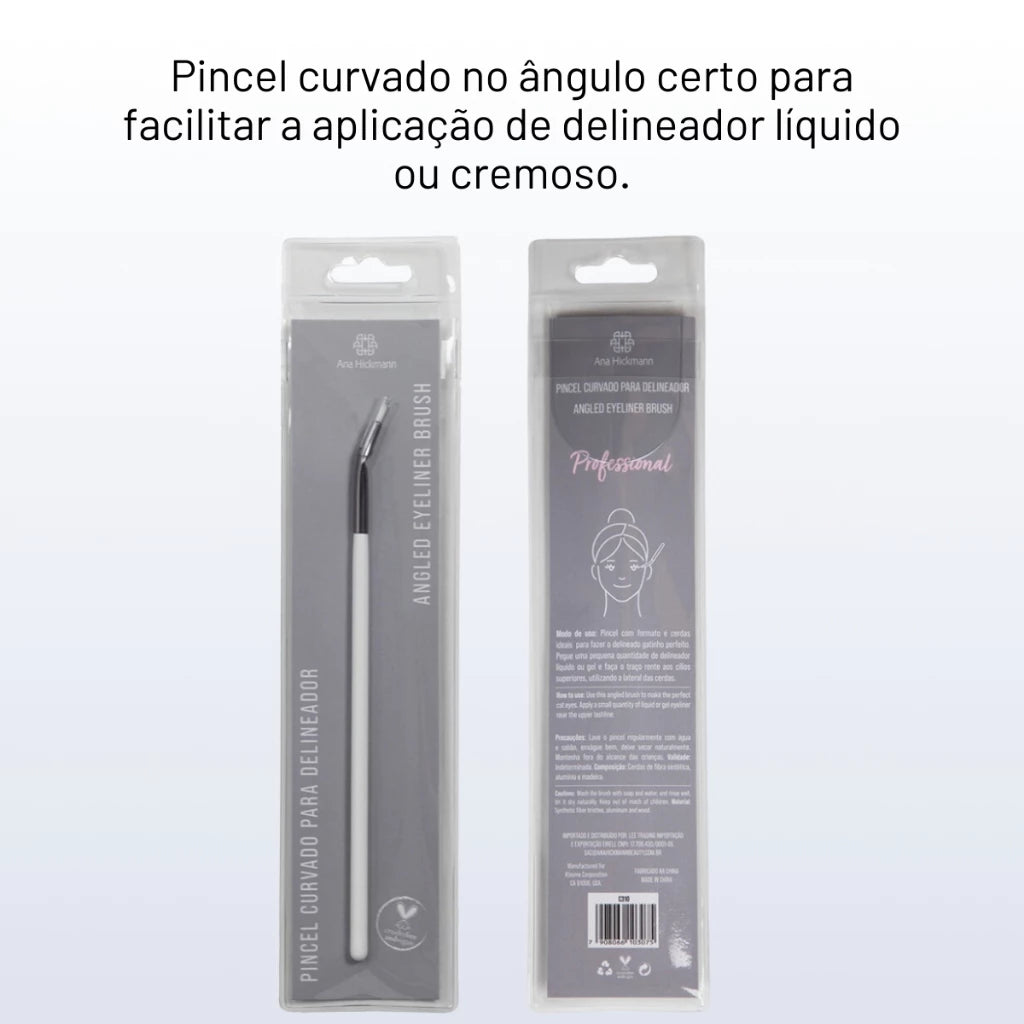 Pincel Curvado Brush Para Delineador Ana Hickmann