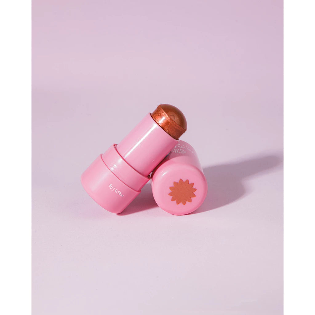 Blush em Bastão Stick Brigitte ou Carmen Vegano Ana Hickmann