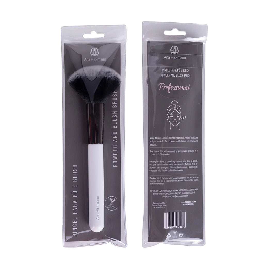 Pincel de Maquiagem Para Pó Vegano Powder Brush Ana Hickmann