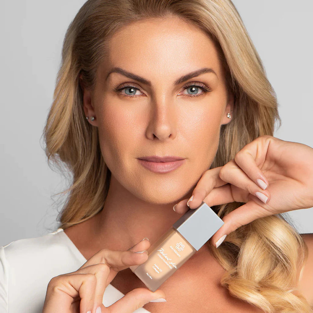 Base Liquida Radiant Skin Cobertura Média Foudation Ana Hickmann