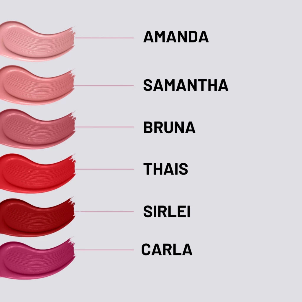 Batom Liquido Matte Unbreakable Carla Lipstick Ana Hickmann