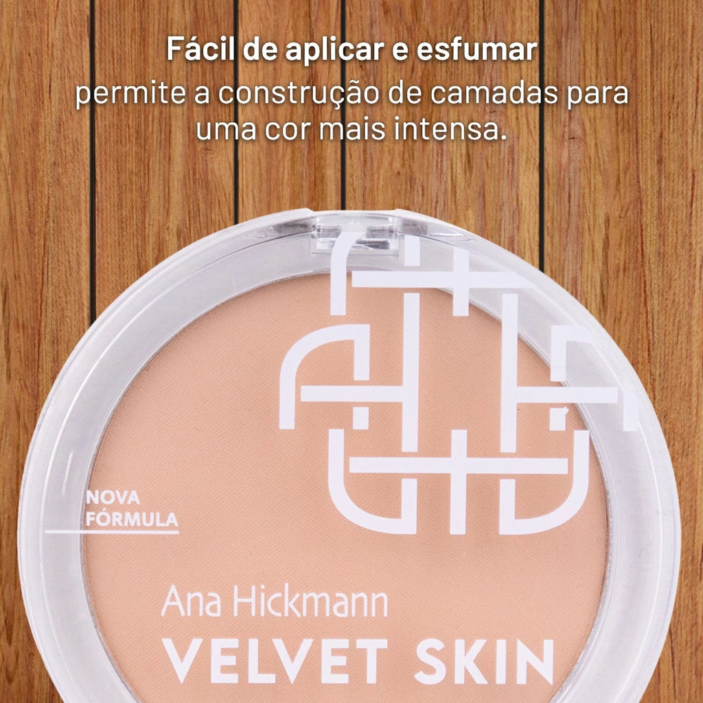 Pó Compacto CP25 - Compact Powder Velvet Skin Ana Hickmann