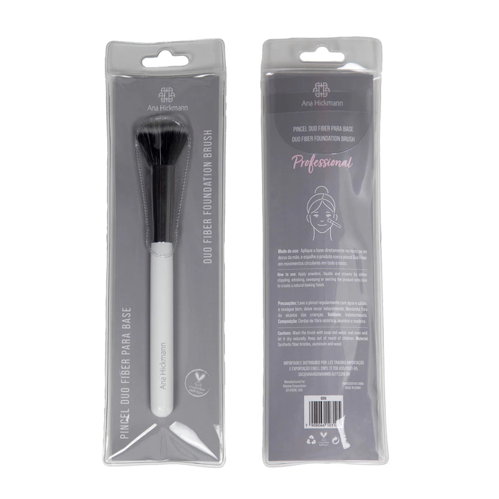 Pincel Para Base Duo Fibra Brush Ana Hickmann
