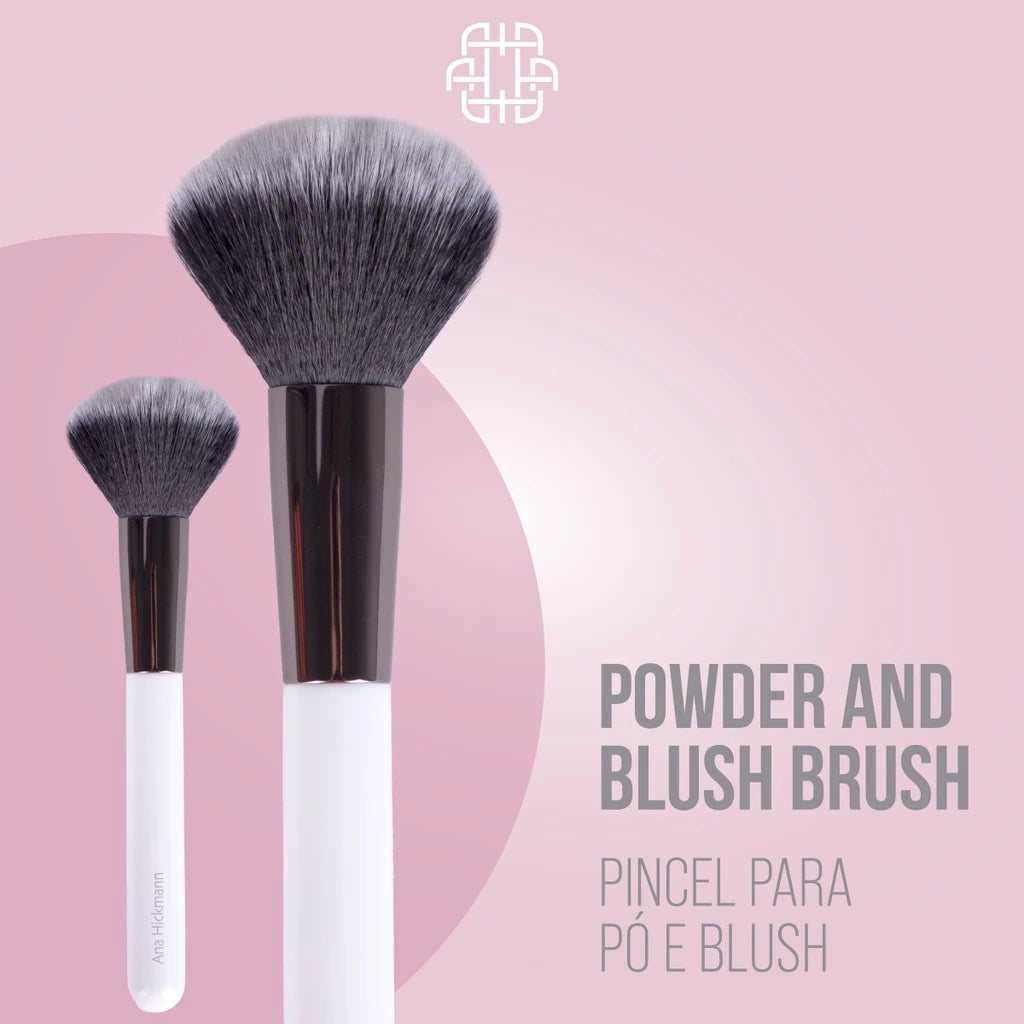 Pincel de Maquiagem Para Pó Vegano Powder Brush Ana Hickmann