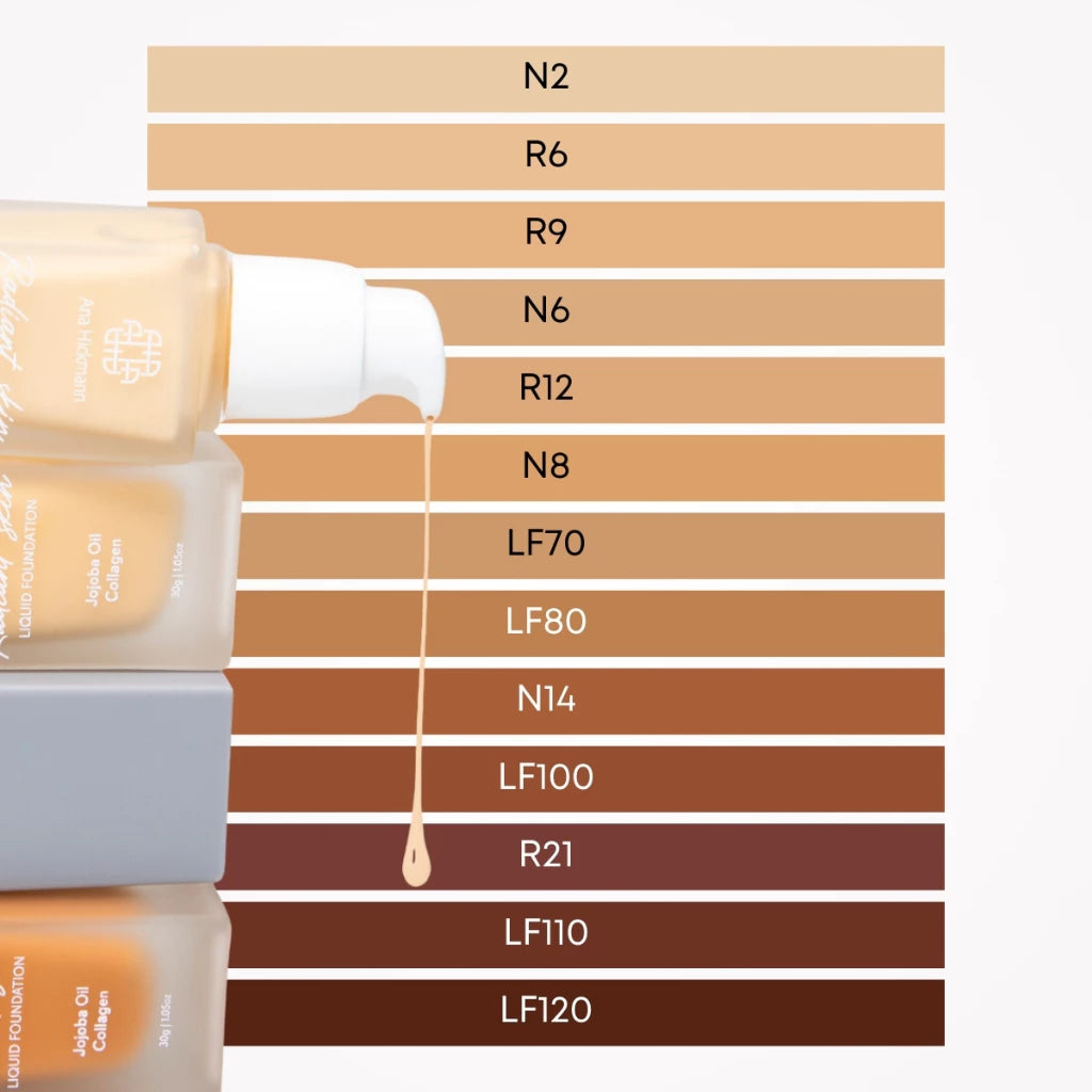 Maquiagem Base Líquida Semi Matte Radiant Skin R12 Ana Hickmann