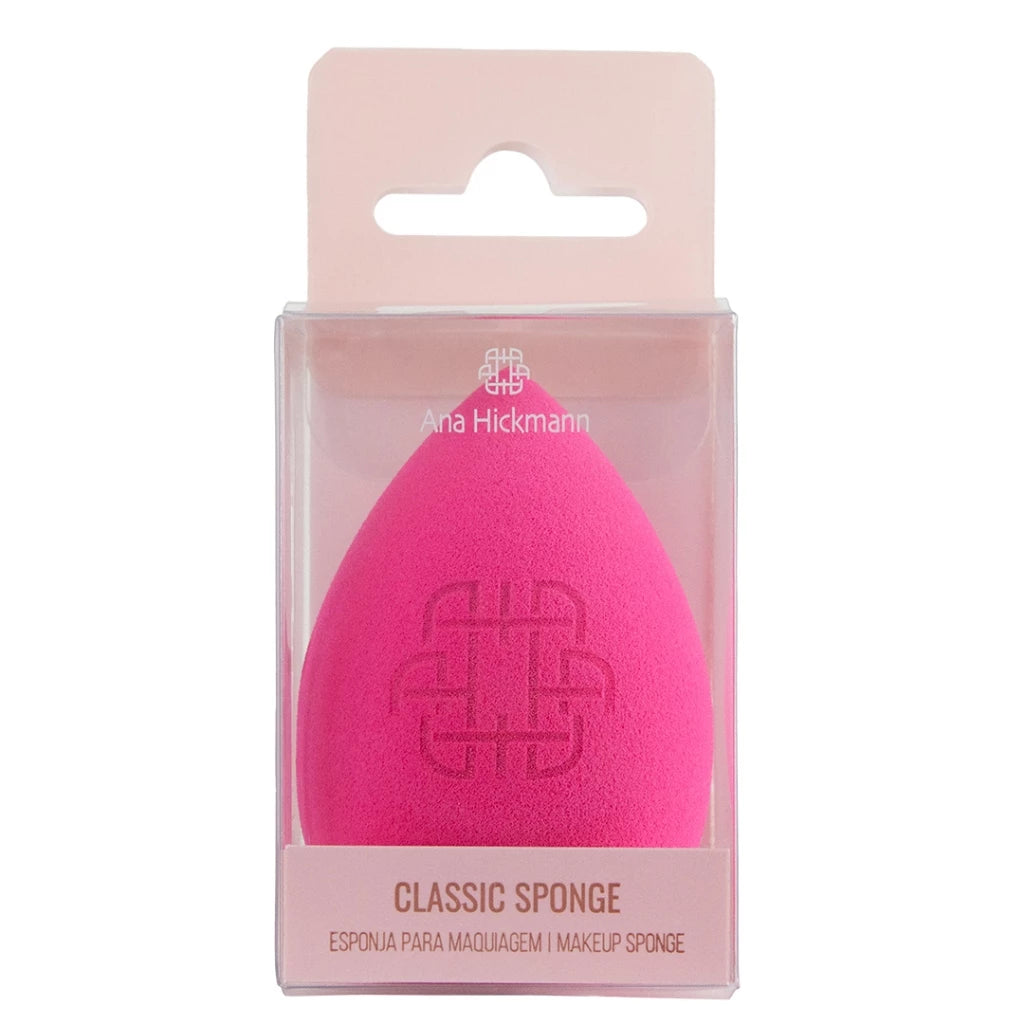 Esponja de Maquiagem Rosa Pink Padrão Ana Hickmann