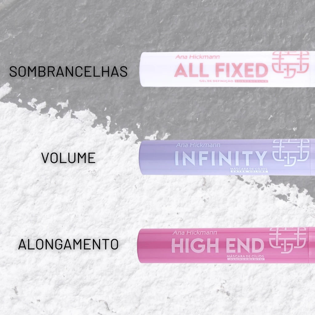 Mascara de Cilios Rimel Infinity Volume Longa Durabilidade Ana Hickmann