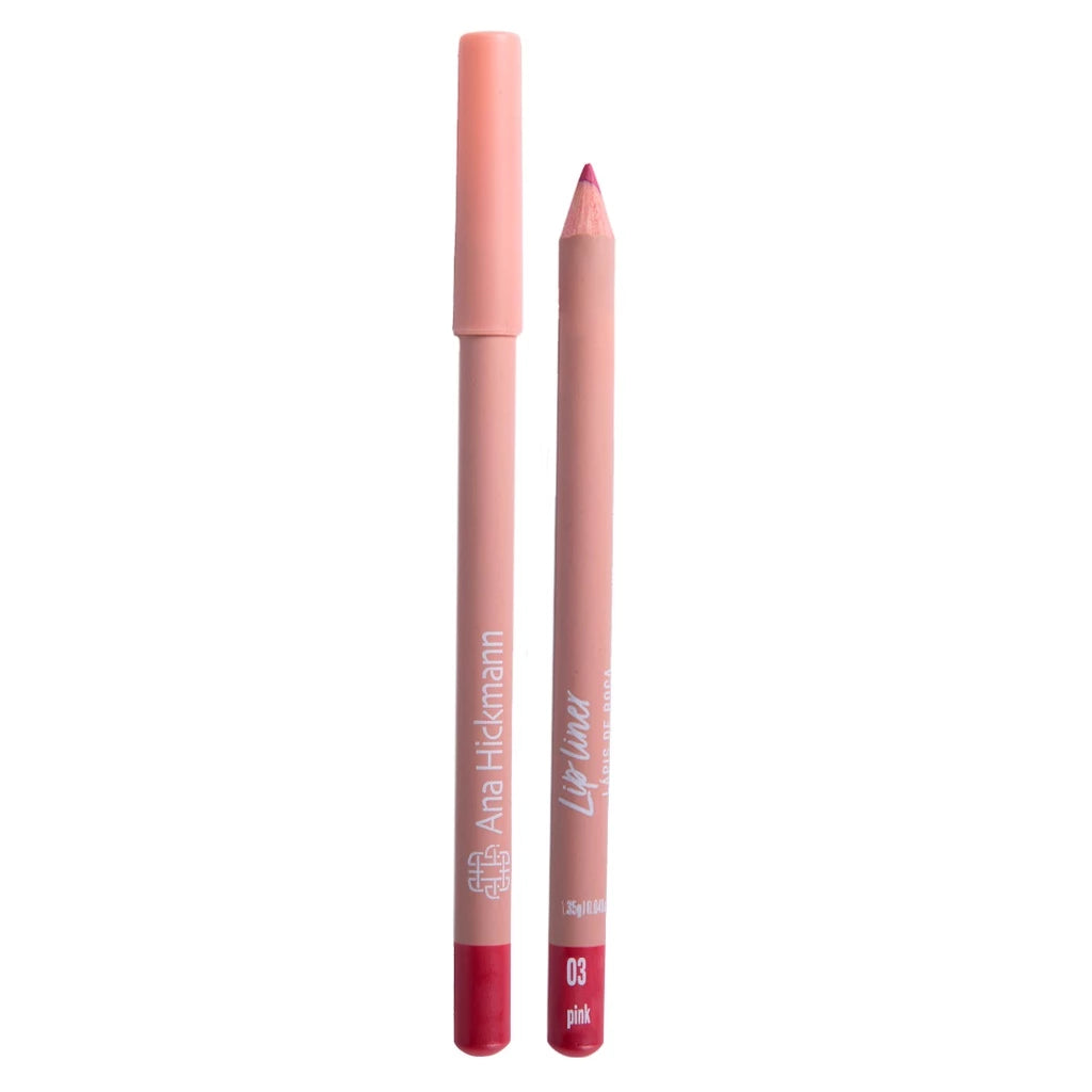 Lápis Para Contorno Boca Lip Pencil Pink 3 Ana Hickmann