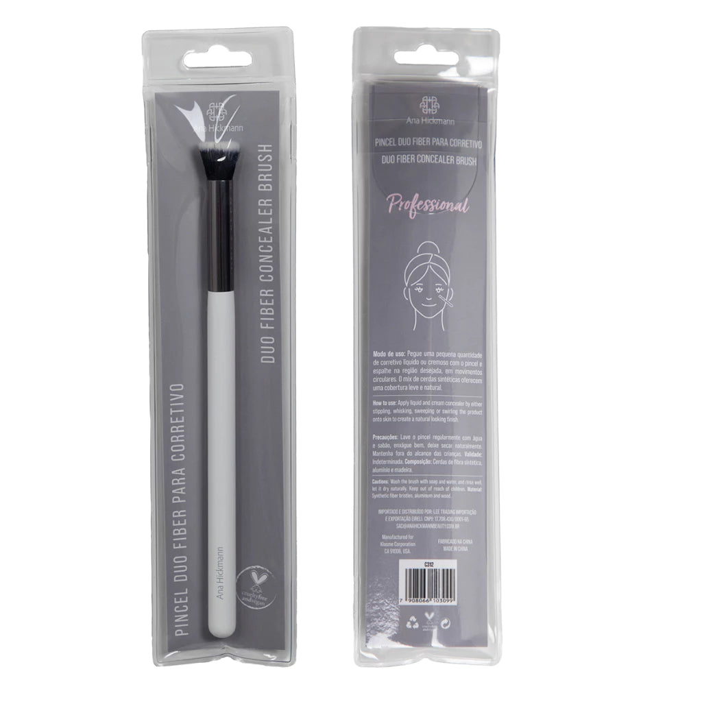 Pincel Para Corretivo Duas Fibras Duo Fiber Concealer Brush Ana Hickmann