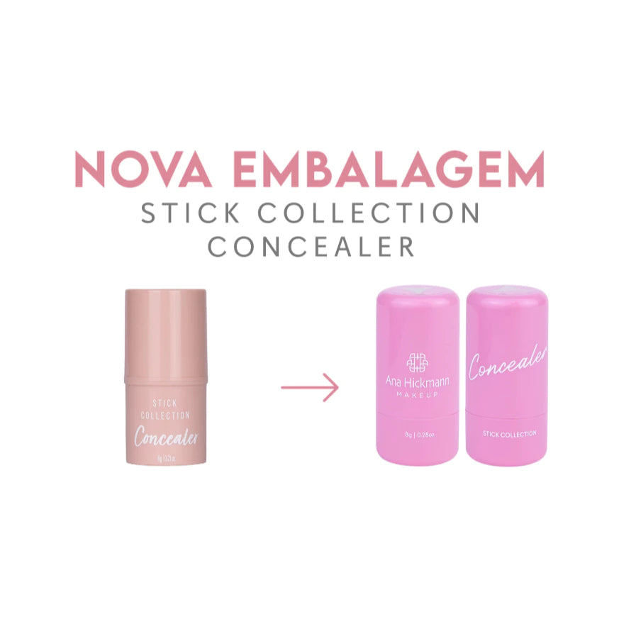 Corretivo em Bastão Alta Cobertura Vegano Ana Hickmann Stick Concealer