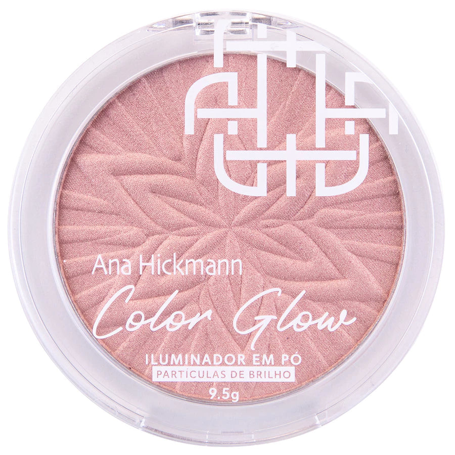 Iluminador Pó Brilho Facial Color Glow Highlighter Ana Hickmann