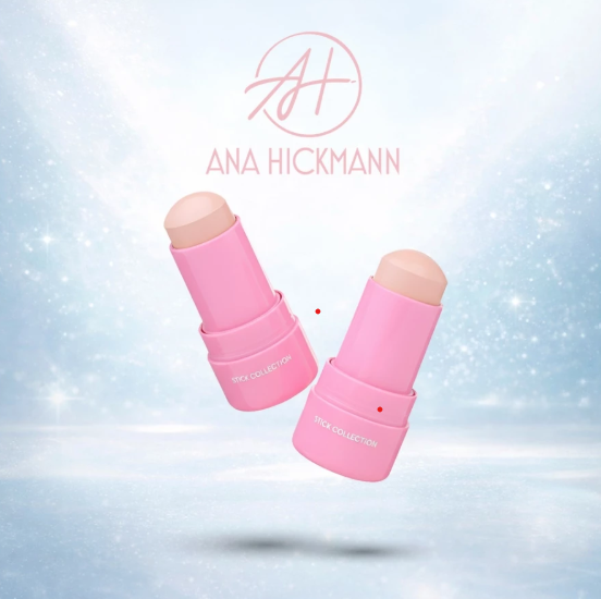 Corretivo em Bastão Alta Cobertura Vegano Ana Hickmann Stick Concealer